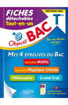 Mes 4 epreuves du bac fiches tle 2021 maths/pc/philo/oral