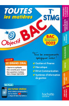 Toutes les matieres tle stmg bac 2020