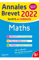 Maths 3e 2022