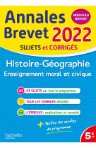 Histoire geo emc 3e 2022