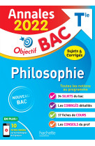 Philosophie tle annales 2022