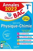 Specialite physique chimie tle annales 2022