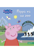 Peppa pig - peppa va au zoo panneau eveil etagere j