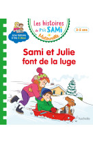 Sami et julie font de la luge