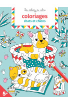 Coloriages chats et chiens 5 ans et +