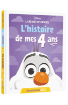 L'histoire de mes 4 ans l'anniversaire d'olaf