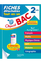 Objectif bac 2nde fiches detachables tout-en-un 2nde