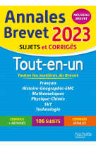 Annales brevet 2023 tout-en-un