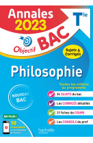 Philosophie tle annales 2023