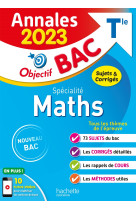 Specialite maths tle annales 2023