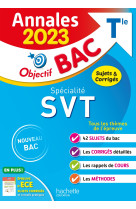 Specialite svt tle annales 2023