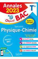 Specialite physique-chimie tle annales 2023