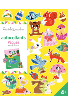 Autocollants paques avec 6 decors