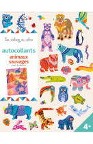 Autocollants animaux sauvages - avec 6 decors