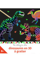 Dinosaures 3d a gratter - mini boite avec accessoires