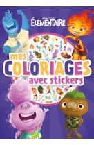 Elementaire mes coloriages avec stickers