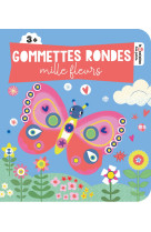 Gommettes rondes mille fleurs