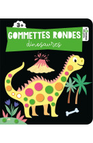 Gommettes rondes dinosaures