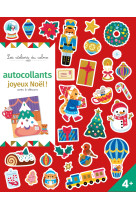 Autocollants joyeux noel ! avec 6 decors