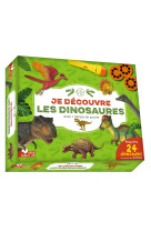 Je decouvre les dinosaures coffret avec lampe