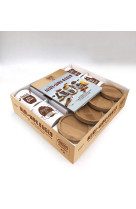 Coffret mini-mug cakes nestle - 20 recettes + 4 mini-mugs collector et leurs sous-mugs