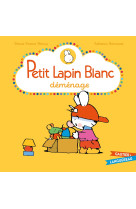 Petit lapin blanc demenage