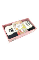 Coffret mes chaussettes pattes de chat