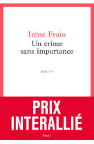 Un crime sans importance