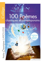 100 poemes classiques et contemporains