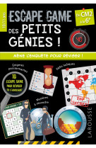 Escape games des petits genies cm2 6e