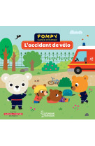 Pompy l'accident de velo panneau eveil etagere j