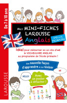 Mini fiches anglais special primaire