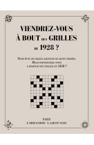 Viendrez-vous a bout des grilles de 1928 ?