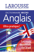 Larousse micro anglais - le plus petit dictionnaire d'anglais