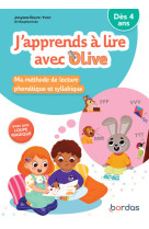 J'apprends a lire avec olive des 4 ans