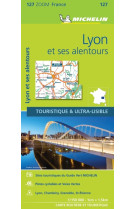 Carte zoom 127 lyon et ses alentours