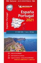 Espana, portugal 2021 - papel alta resisten cia / espagne, portugal 2021 - indechirable