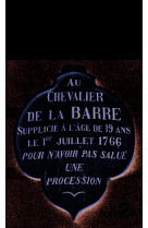 L'affaire du chevalier de la barre