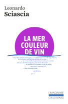 La mer couleur de vin