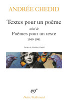 Textes pour un poeme / poemes pour un texte