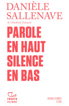 Parole en haut silence en bas