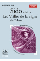 Dossier sur sido suivi de les vrilles de la vigne de colette - bac 2023