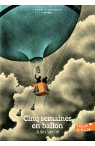 Cinq semaines en ballon texte abrege