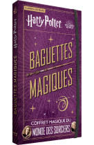 Harry potter, coffret magique du monde des sorciers 6 - baguettes magiques (tp)