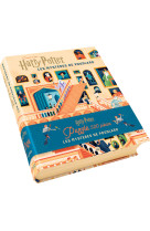 Harry potter, les mysteres de poudlard - livre et puzzle