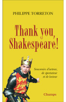 Thank you, shakespeare !