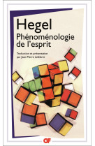 La phenomenologie de l'esprit