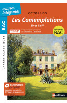 Les contemplations livre i a iv bac 2020