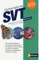 Dictionnaire de svt sciences de la vie et d e la terre