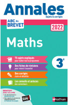 Maths 3e 2022